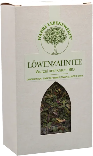 BIO LÖWENZAHNTEE - Leicht bitter und doch fein ausgewogen im Geschmack liegt in jedem Schluck Klärung, Sammlung und Reinigung. Löwenzahn unterstützt durch seine Bitterstoffe die Verdauung und die Leber und lässt dadurch neue Lebenskräfte fließen. - Artikelnummer 7009