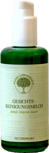 LATTE PURIFICAVISO - Il prezioso olio di rosa trasforma la pulizia mattutina in un momento di coccole per i sensi. Tensioattivi naturali, argilla verde e la nostra collaudata combinazione di pietre preziose liberano delicatamente dal sebo e dalle squame cutanee e lasciano respirare la pelle. - Artikelnummer 7019