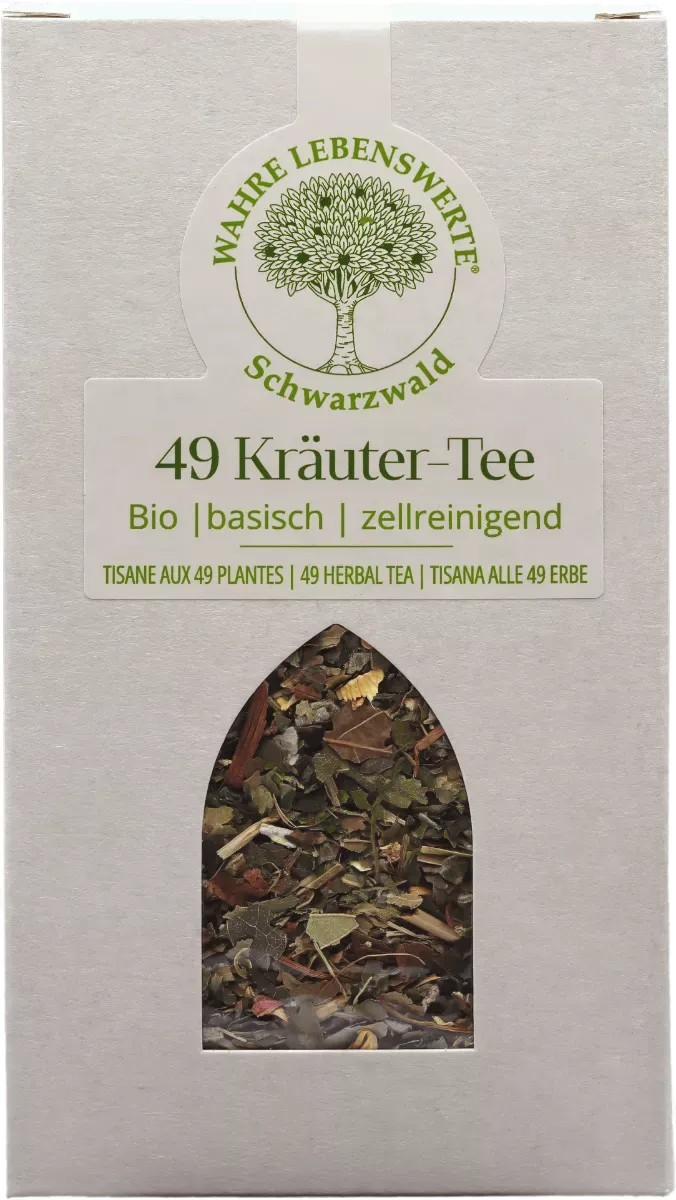 TISANA ALLE 49 ERBE - Biologico - alcalino - purificante cellulare - Equilibrio acido-base - Artikelnummer 8004
